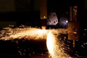 cnc plasma pipe cutter in use