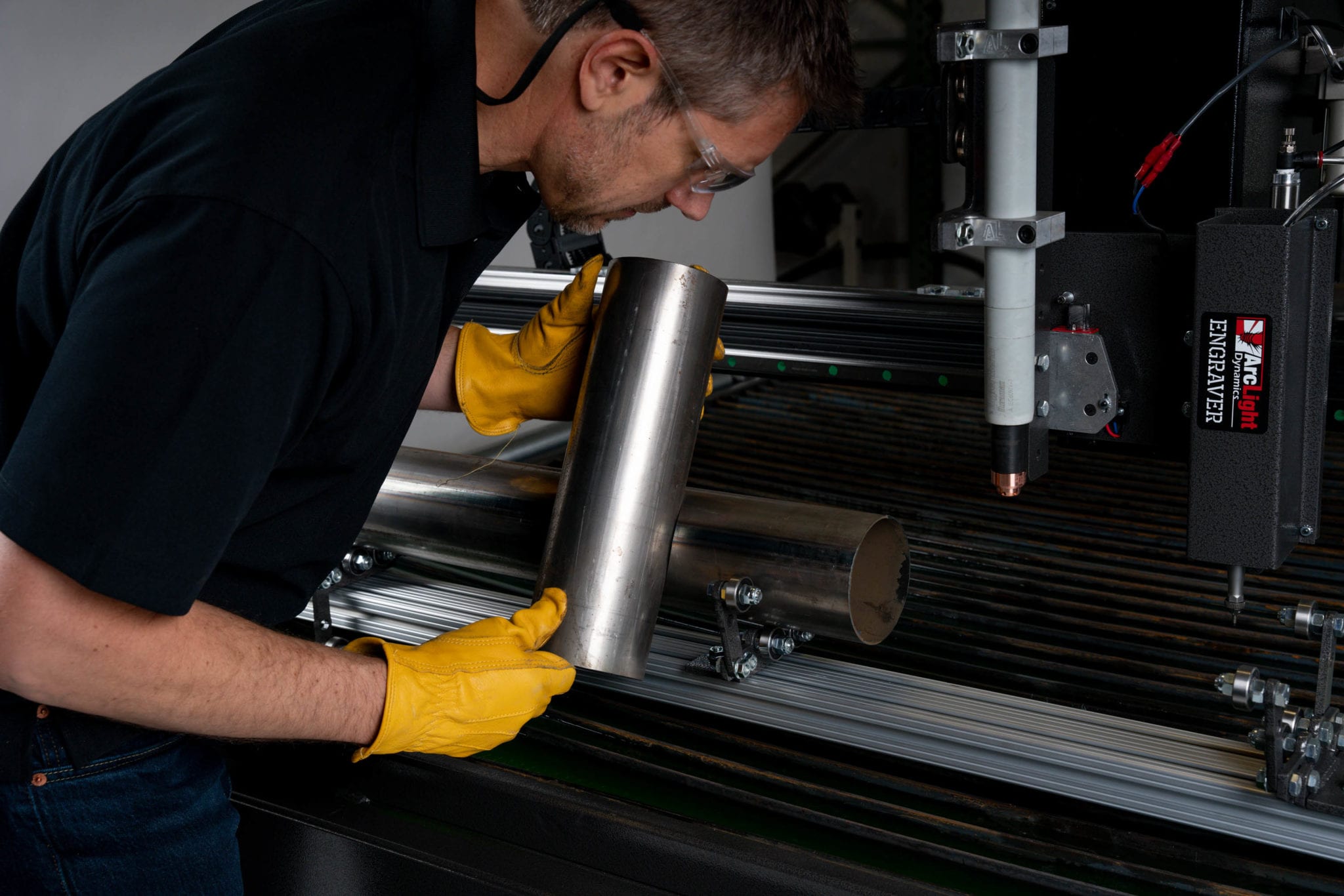 CNC Pipe and Tube Cutter with Pipefit Pro Software Arclight Dynamics