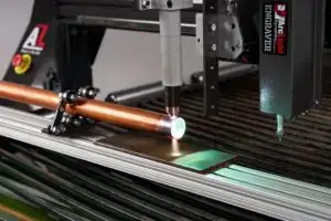 cnc plasma pipe cutter in use