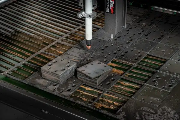 hypertherm cnc plasma nested cut