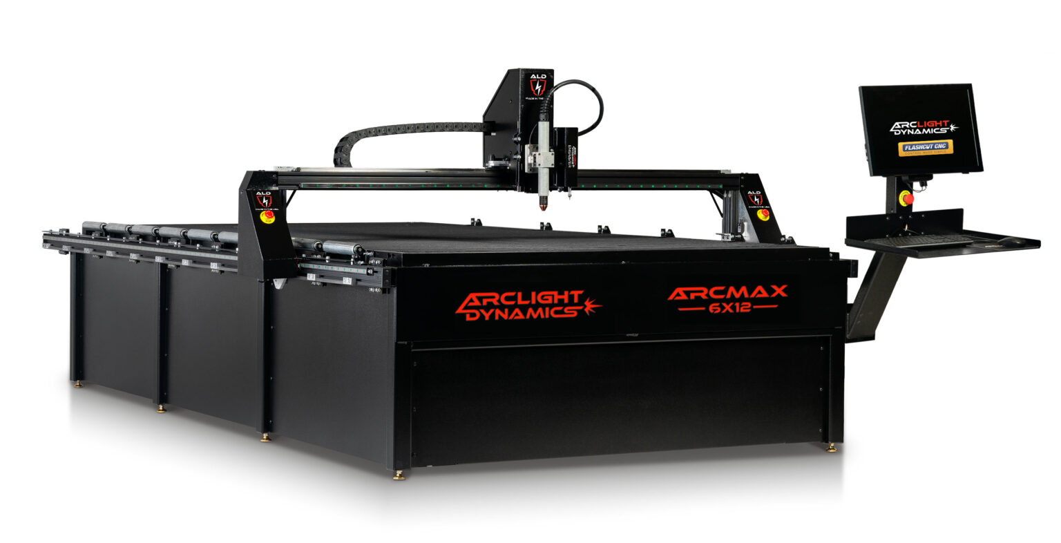Arc Max Elite 6x12 CNC Plasma Table New Pedestal