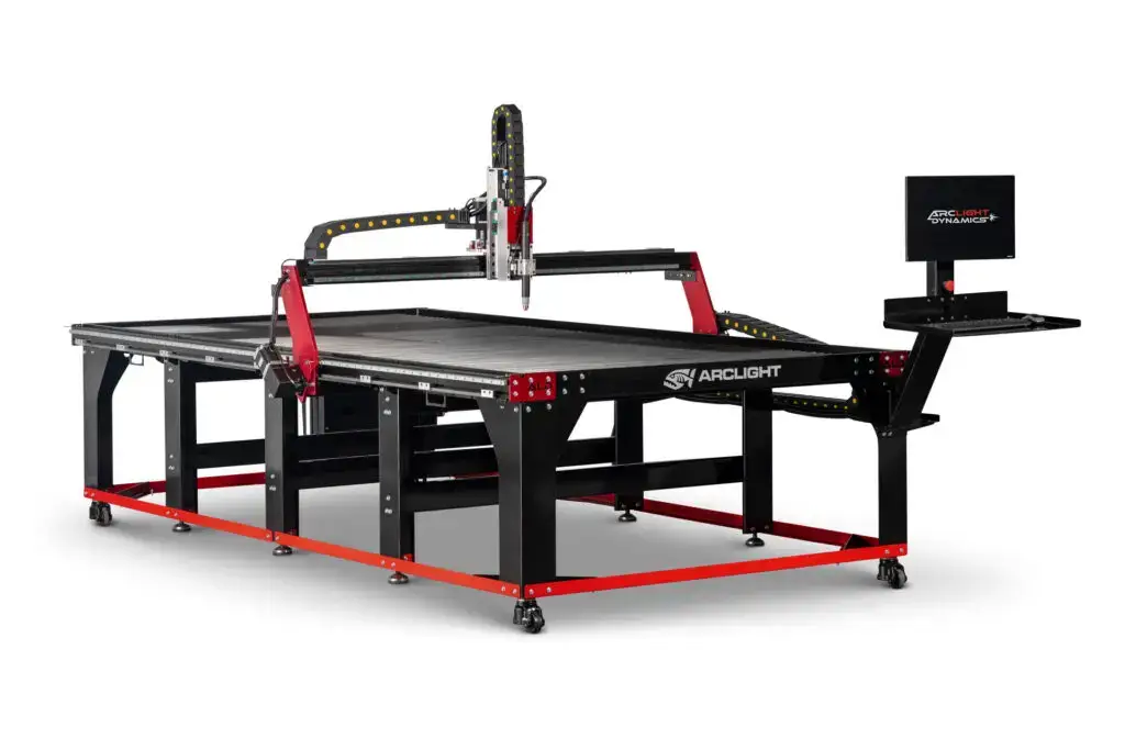 Arclight Arc Pro Ultra V3 5x10 CNC plasma table with ARCCNC control