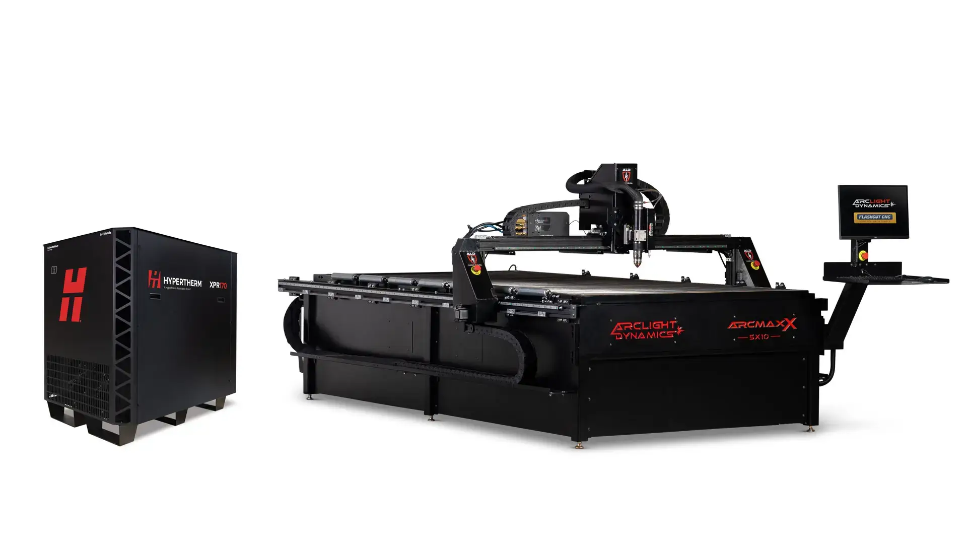 Arclight Arc Max X 5x10 HD CNC plasma table with Hypertherm XPR170 power source