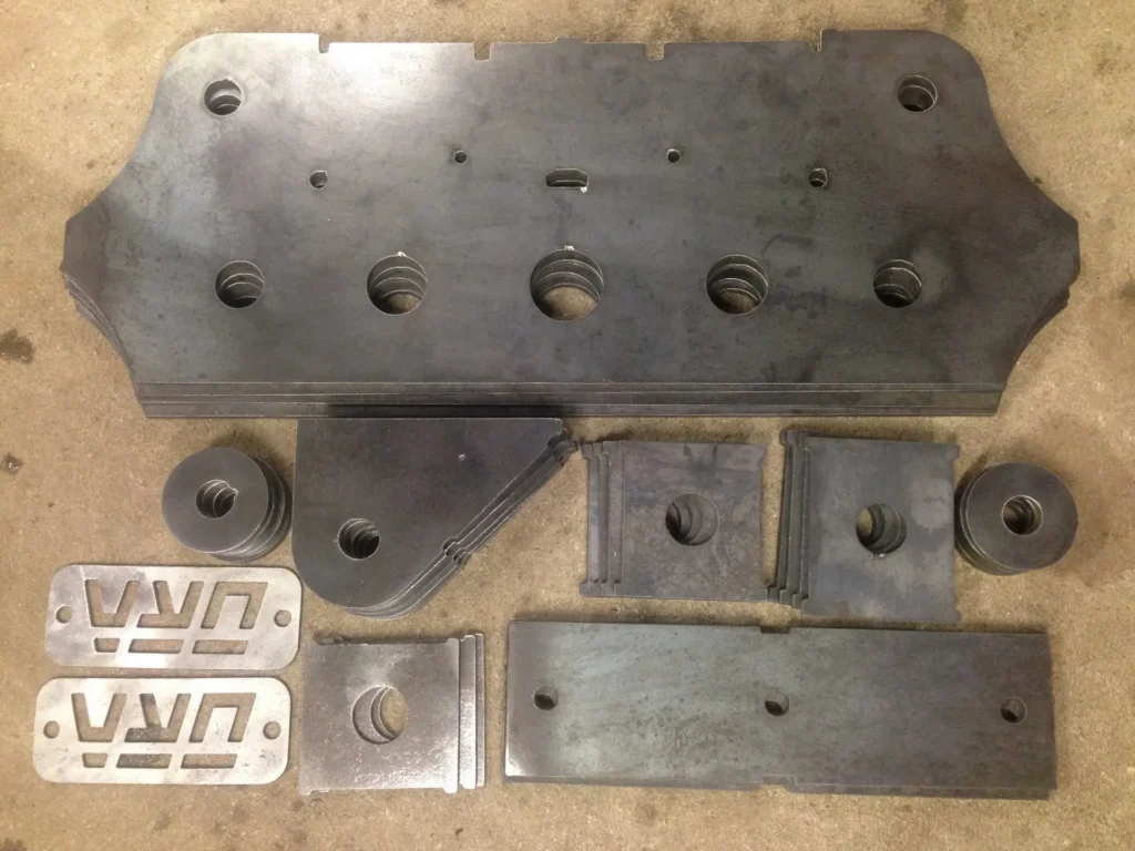 Plasma-cut off-road brackets, gussets and mounting plates by Offroad Anonymous